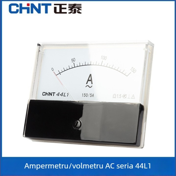 Chint ampermetru indicator 44L1-A, voltmetru 44L1-V, 450V, 150/5A, 44C2