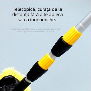 Willida Perie de Spălat Mașina – Portabilă, Detasabilă, din Aliaj de Aluminiu