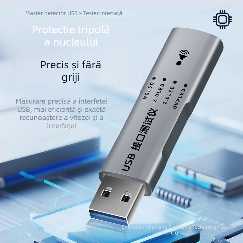 Tester USB de protocoale, dispozitiv portabil de măsurare a conectivității semnal USB 2.0/3.0, model C01, XSOON