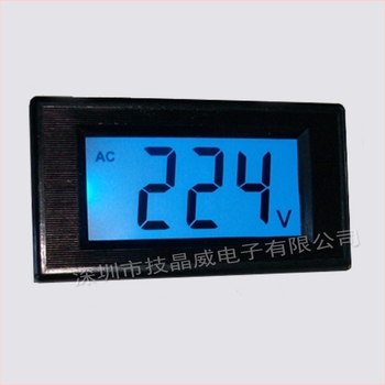 Voltmetru digital AC SJ-LCD-AC5315A, domeniu de măsurare 70–500V, tensiune de intrare/ieșire 70–500V, temperatură ambientală -20°C până la +80°C