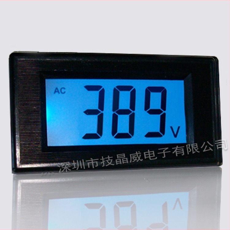 Voltmetru digital AC SJ-LCD-AC5315A, domeniu de măsurare 70–500V, tensiune de intrare/ieșire 70–500V, temperatură ambientală -20°C până la +80°C