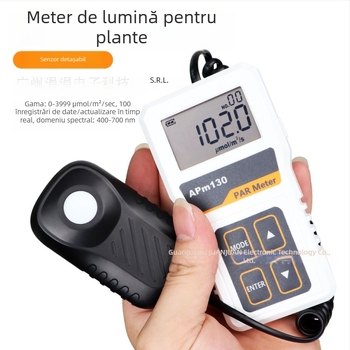 APM130 aparat digital de înaltă precizie, divizat, pentru măsurarea energiei luminoase și fotometru de iluminare spectral PPFD