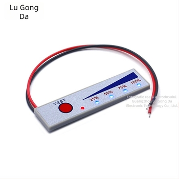 LGD 2-5S panou indicator procent baterie litiu, afișaj 0-60V, -10°C până la 65°C
