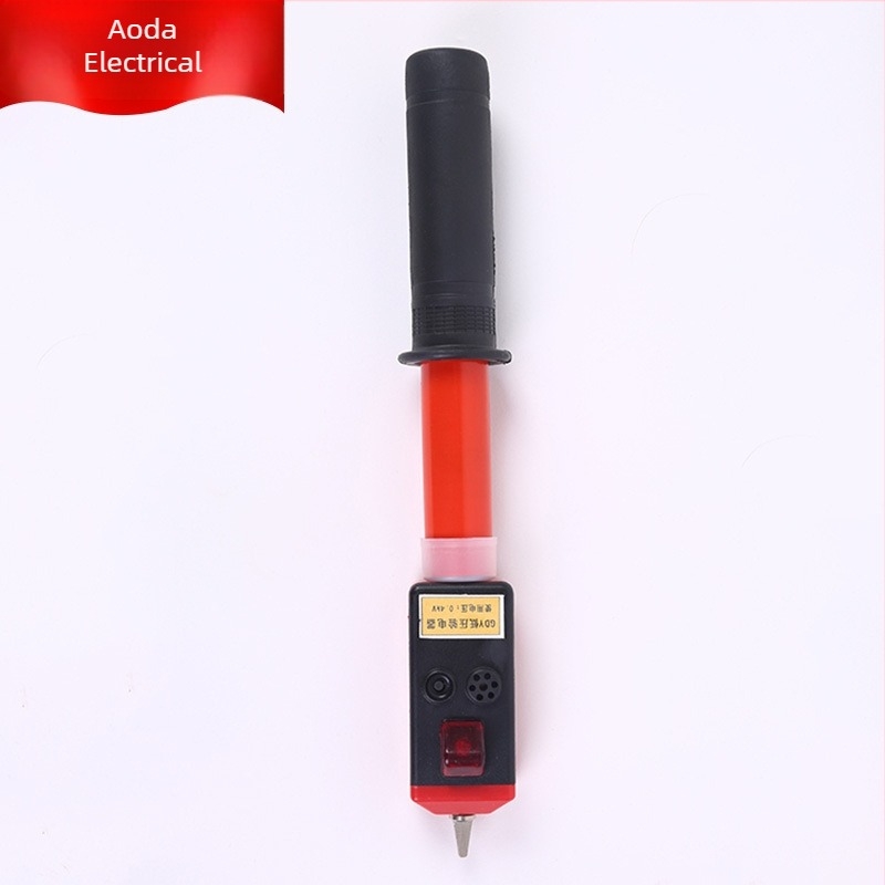 Pen tester de tensiune – portabil, rezistent la explozii, inteligent, multifuncțional, alarmă sonoră și vizuală, interval de măsurare 0.4–500 V, 200 g, modelul 00, marca Auda