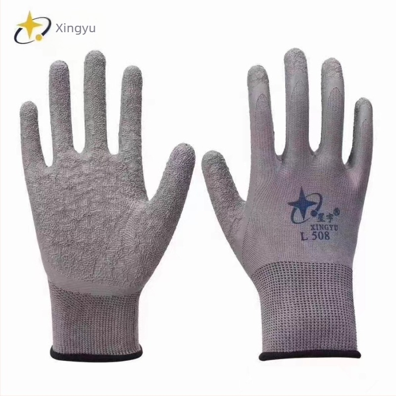 Mănuși de lucru din latex, antiderapante, rezistente la temperaturi scăzute