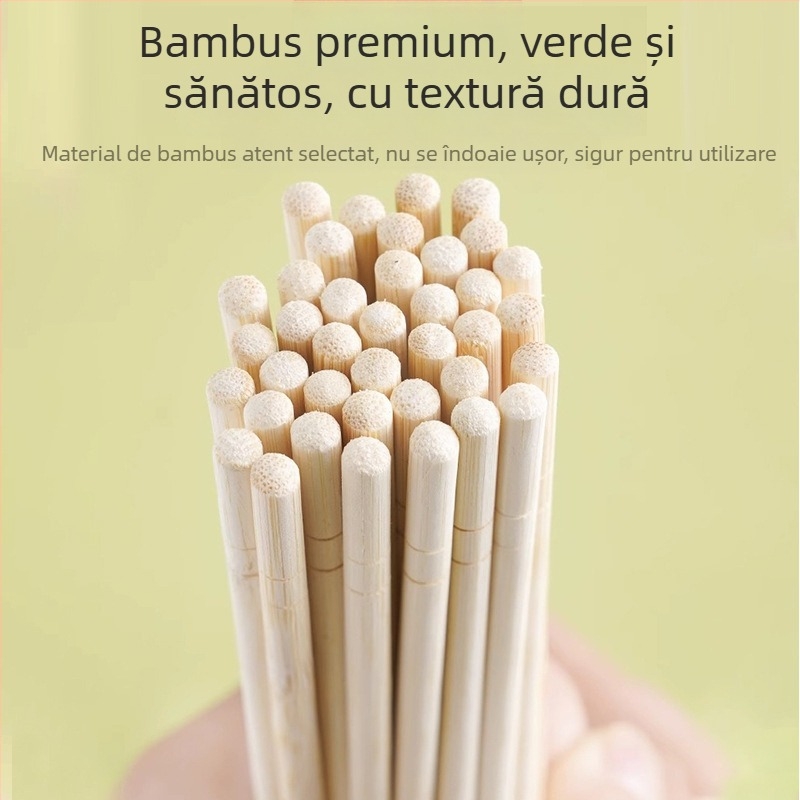 Bețișoare de bambus de unică folosință, ambalate individual pentru adulți, stil chinezesc nou