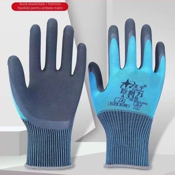 Mănuși de nitril de unică folosință Xingyu A338, 12 perechi, confortabile și durabile, cu acoperire dip (protecția mâinilor)