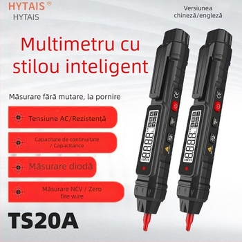 HYTAIS TS20A Multimetru stil pix pentru uz profesional, cu măsurare a capacității de înaltă precizie