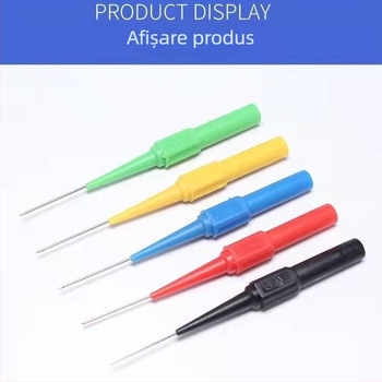 Pen tester pentru circuite electrice auto cu indicator LED, detecție de circuite și diagnoză sonoră și vizuală