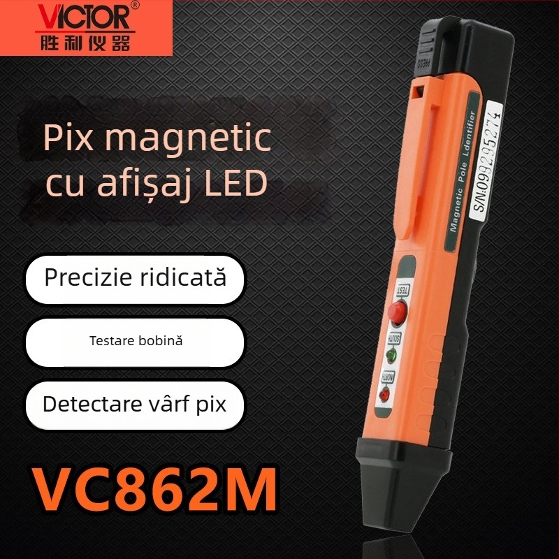 Victor VC862M stilou magnetic pentru polii magnetici — detector de polaritate magnetică
