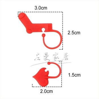 Cuplă mică din plastic, în formă de inimă, pentru tricotat – accesoriu DIY, 200 buc./cutie, origine Yiwu, brand Zuo man