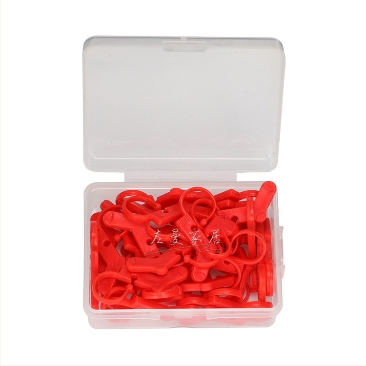 Cuplă mică din plastic, în formă de inimă, pentru tricotat – accesoriu DIY, 200 buc./cutie, origine Yiwu, brand Zuo man