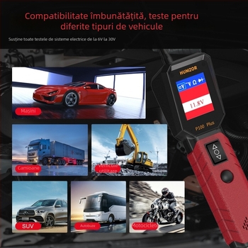 Instrument de diagnoză a defecțiunilor auto cu tester de tensiune DC/AC, testare rezistență și diode, 12–24 V, 0–50°C, pentru mașini și camioane