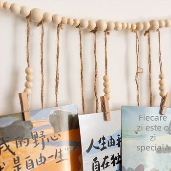 Decorațiune de perete pentru fotografii (Lemn; European clasic; Finisaj cu vopsea coptă; Formă neregulată; Sufragerie)