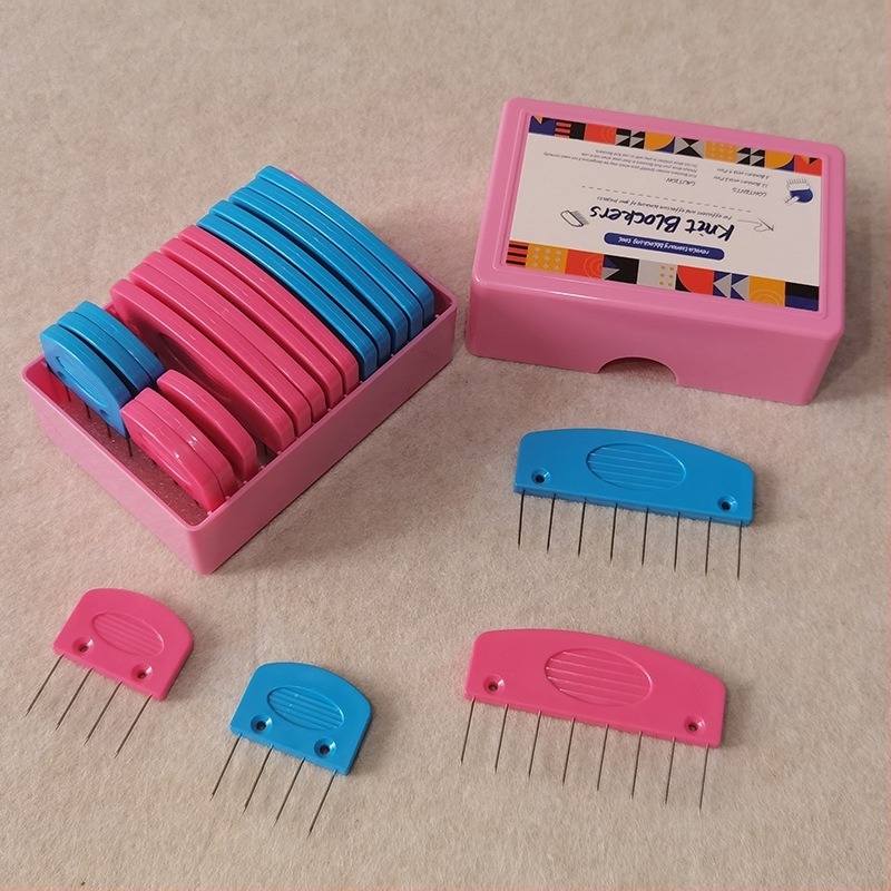 Set de ace de tricot Yunhe pentru pulover — ace de fixare pentru fular, 100 buc, 250 g, stil etnic