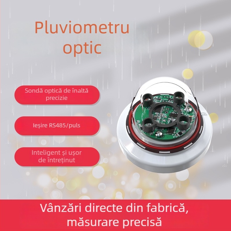 Senzor optic de ploaie cu precizie înaltă, măsurare infraroșu, RS-485, pentru irigații în agricultură și silvicultură