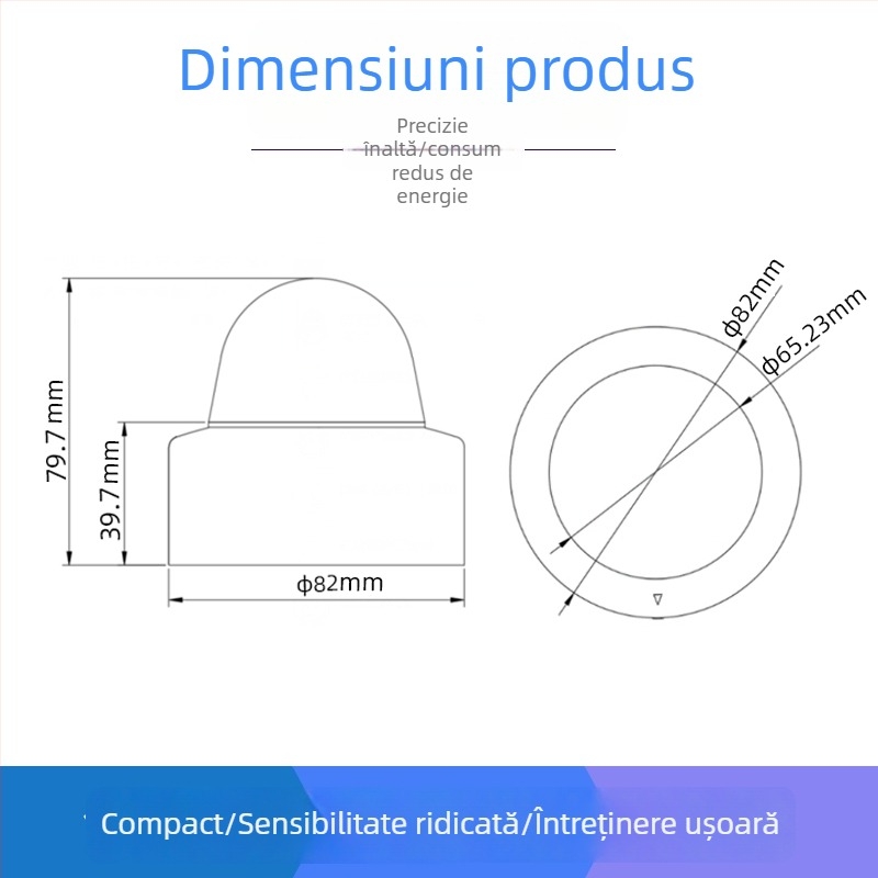 Senzor optic de ploaie cu precizie înaltă, măsurare infraroșu, RS-485, pentru irigații în agricultură și silvicultură