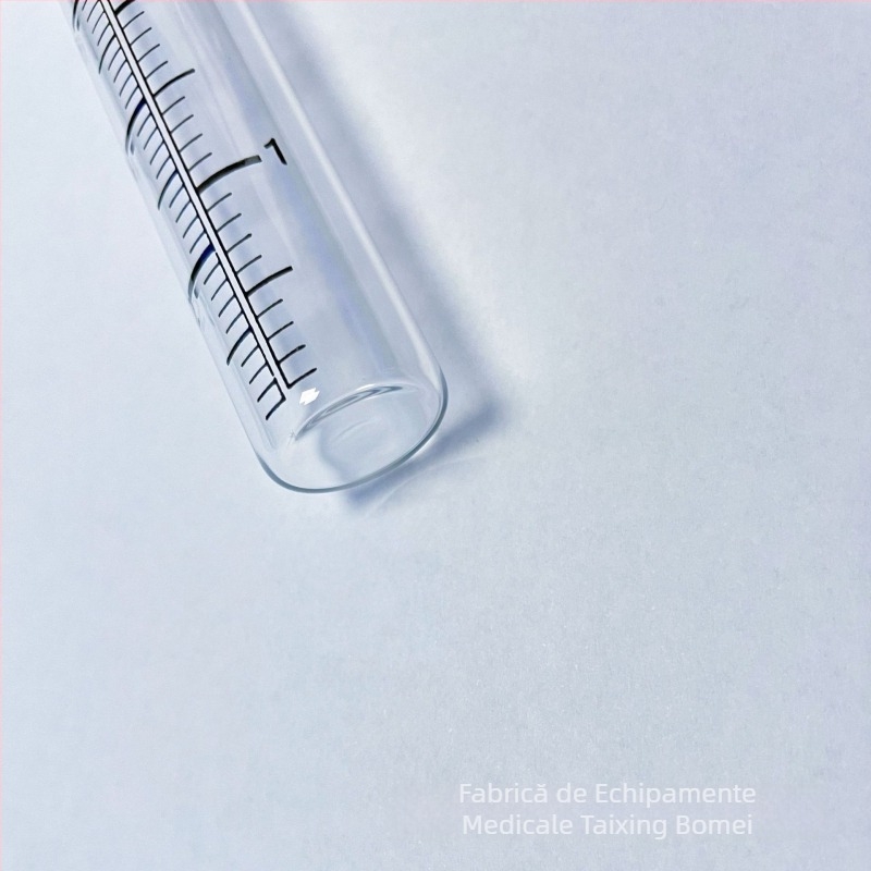 Pluviometru din sticlă cu gură plată și scară imprimabilă pentru măsurare în aer liber