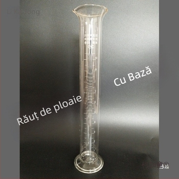 Pluviometru cu tub de sticlă pentru hidrologie și meteorologie, standard național