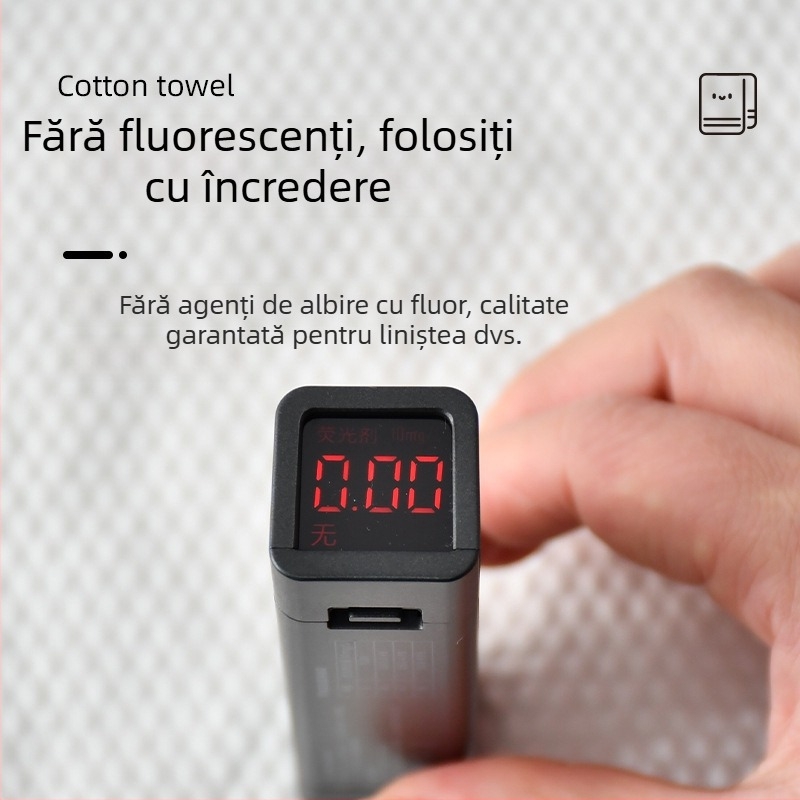 Three Constant Trees Prosoape de curățare de unică folosință îngroșate - țesătură nețesută, țesătură plată, absorbție 0-5 s, procesare personalizabilă, etichetă privată disponibilă