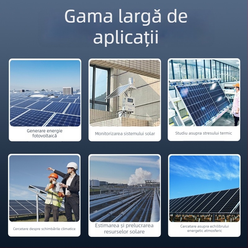 Stație meteorologică externă autonomă pentru ploi cu monitorizarea temperaturii și a umidității solului, model Dze-003, Dizhenen, 200V, greutate 10 kg