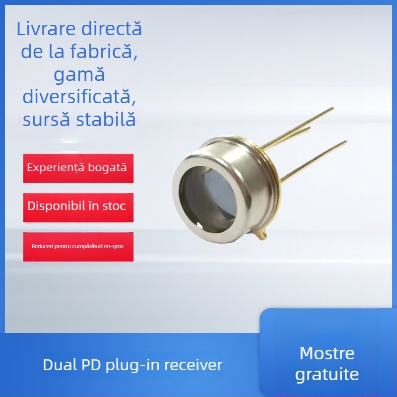 Balanță electronică – senzor de poziție fotodetector, tub receptie dual PD