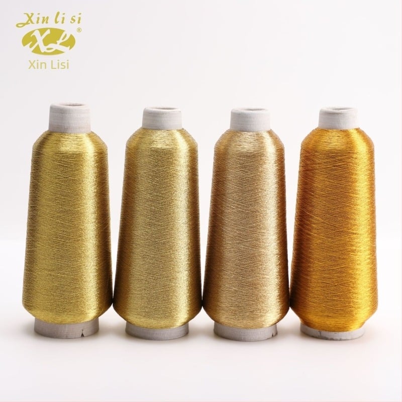 Fir metalic pentru broderie pentru cruce (Brand: Xinlisi; Material: Poliester; Aplicații: broderie, cusut, textile)