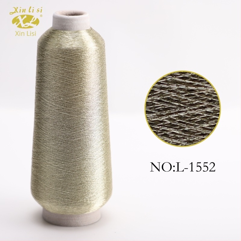 Fir metalic pentru broderie pentru cruce (Brand: Xinlisi; Material: Poliester; Aplicații: broderie, cusut, textile)