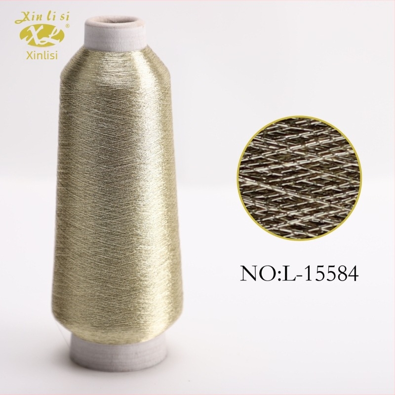 Fir metalic pentru broderie pentru cruce (Brand: Xinlisi; Material: Poliester; Aplicații: broderie, cusut, textile)