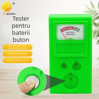 Record Work Instrument de testare a bateriilor pentru ceasuri – Instrument de măsurare a bateriilor, test de putere pentru baterii tip buton