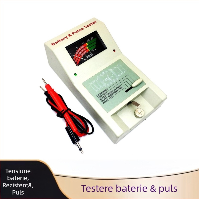 Instrumente de reparare a ceasurilor pentru mișcare quartz – Detecție baterie și puls, din plastic, Zhilan, 1 kit, întreținere telecomunicații