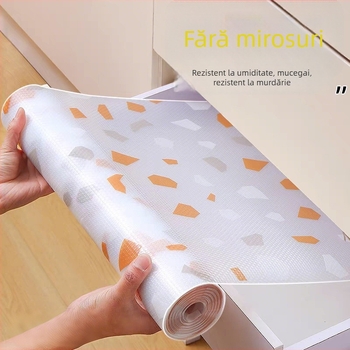 Covoraș Eva pentru sertare și dulapuri de bucătărie și frigider - impermeabil, rezistent la umezeală, rezistent la ulei, antiderapant, decupabil
