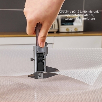 Covoraș Eva pentru sertare și dulapuri de bucătărie și frigider - impermeabil, rezistent la umezeală, rezistent la ulei, antiderapant, decupabil