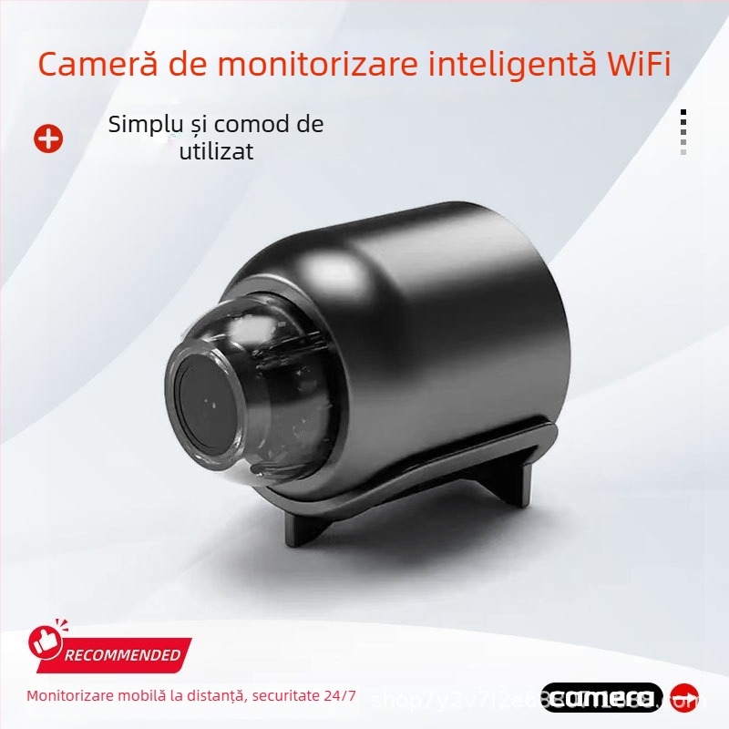 Cameră wireless Wi-Fi pentru interior, 1080p, obiectiv de 3,6 mm, IR pe timp de noapte până la 10 m, temperatură de lucru -25°C până la 60°C