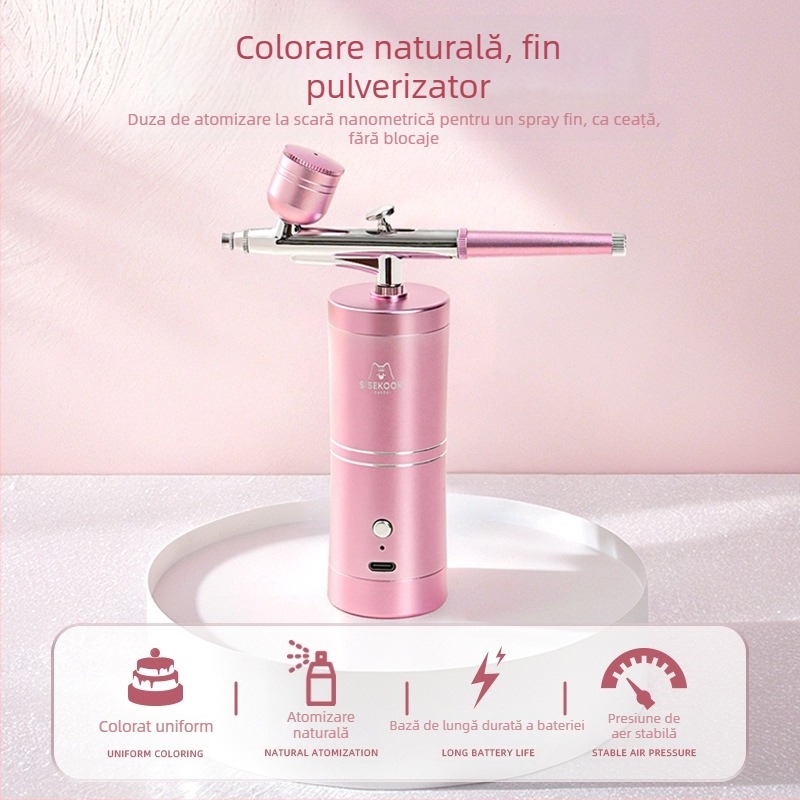 Pistol de pulverizare pentru cofetărie Ten Color Life; Brand: Ten Color Life; Origine: China; Categorie: pistol de pulverizare pentru cofetărie