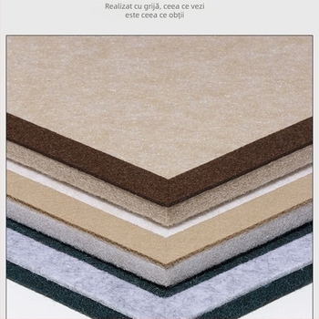 Tablă de afișaj pentru perete din bambus, autoadezivă, fără găuri, stil modern minimalist – decor pentru perete cu fotografii și cămin studențesc