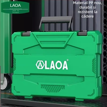 LA101207 set unelte 116 piese pentru uz casnic – unelte de demontare pentru reparații hardware și lucrări electrice, Old a, material PC