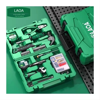 LA101207 set unelte 116 piese pentru uz casnic – unelte de demontare pentru reparații hardware și lucrări electrice, Old a, material PC