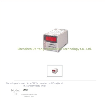 Tachometru multifuncțional SM-10/SM-20/SM-20S — interval de măsurare 9999, precizie 1, aplicații: control industrial