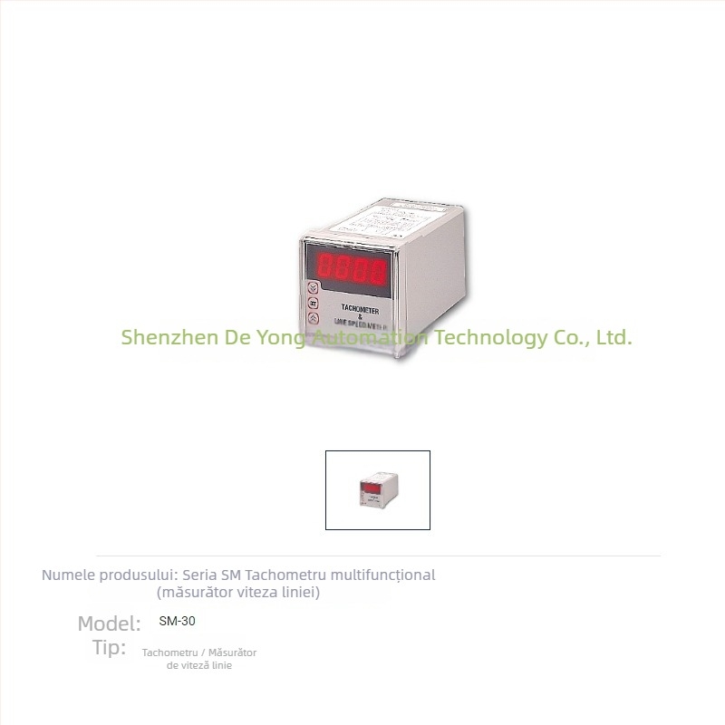 Tachometru multifuncțional SM-10/SM-20/SM-20S — interval de măsurare 9999, precizie 1, aplicații: control industrial