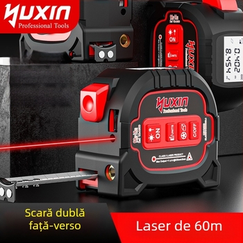 Yuxin Măsurător cu Laser – Instrument Electronic Infrared, 3 în 1 pentru încăperi mici