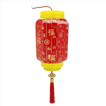 Lanterna LED atarnabilă pentru exterior, stil chinezesc, IP65, alimentare prin cablu