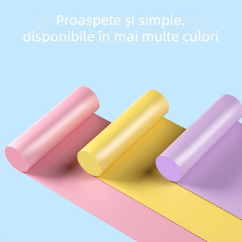 Balance Dawn Pungi de gunoi HDPE groase, deschidere plată, uz general, 100 bucăți în cutie