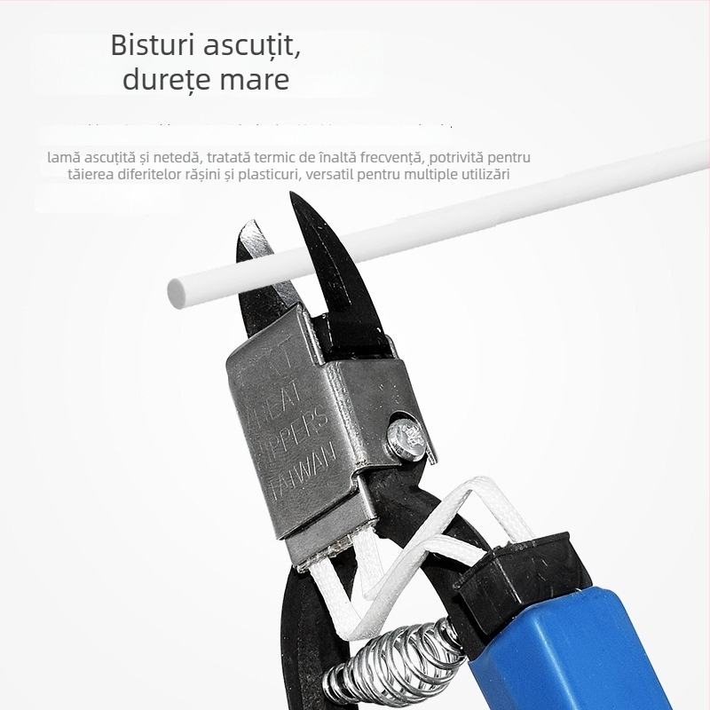 Clește electric pentru încălzire a plasticului, mânere acril-nylon – 220–240V prin priză