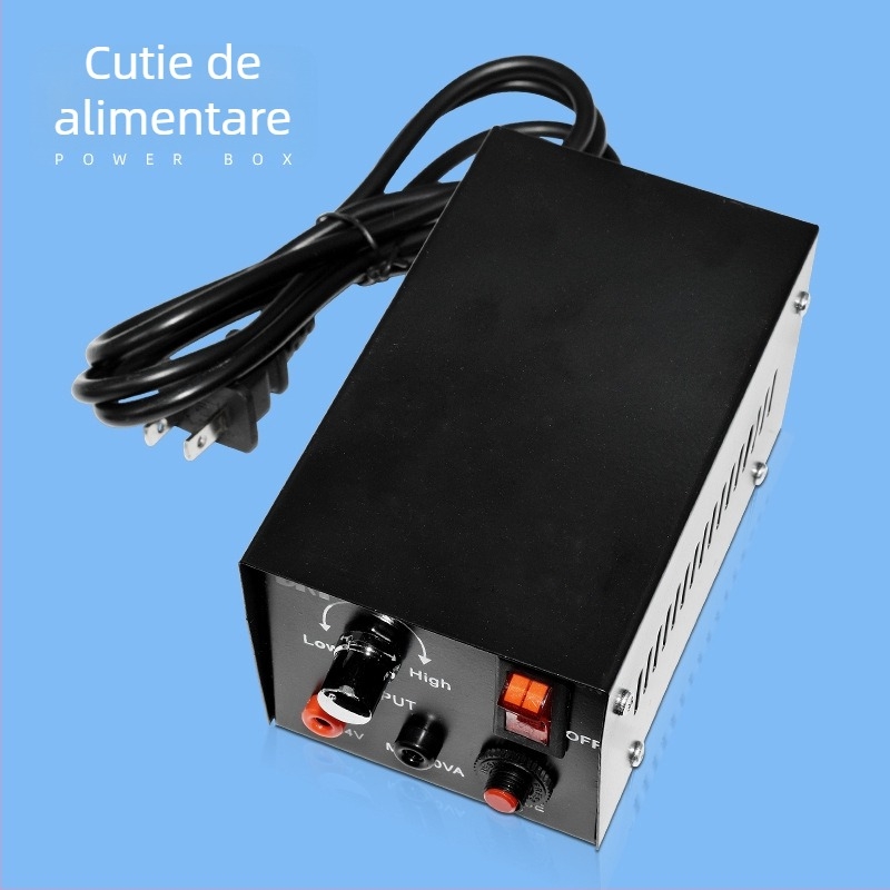 Clește electric pentru încălzire a plasticului, mânere acril-nylon – 220–240V prin priză