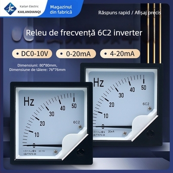 CHKL 6L2 Măsurător de frecvență: 0-50 Hz, intrare DC 10 V, măsurare curent/tensiune 4-20 mA