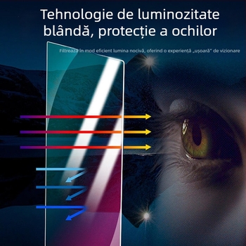 Protecție ecran din sticlă temperată pentru afișajul central Xpeng P7 — design monobloc, antiamprente