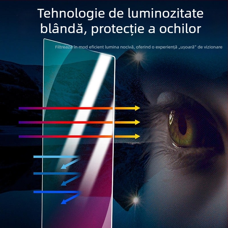Protecție ecran din sticlă temperată pentru afișajul central Xpeng P7 — design monobloc, antiamprente