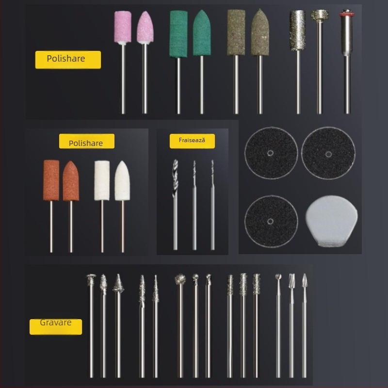 Penă de gravură reîncărcabilă H101 și mini șlefuitor electric, unealtă de mână portabilă — 30.000 rpm, mandrină 2.35–3.0 mm