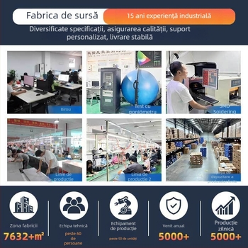 DONTA SG-2 lampă LED solară pentru exterior, corp din aluminiu, IP65, 7W, autonomie 6–12 ore